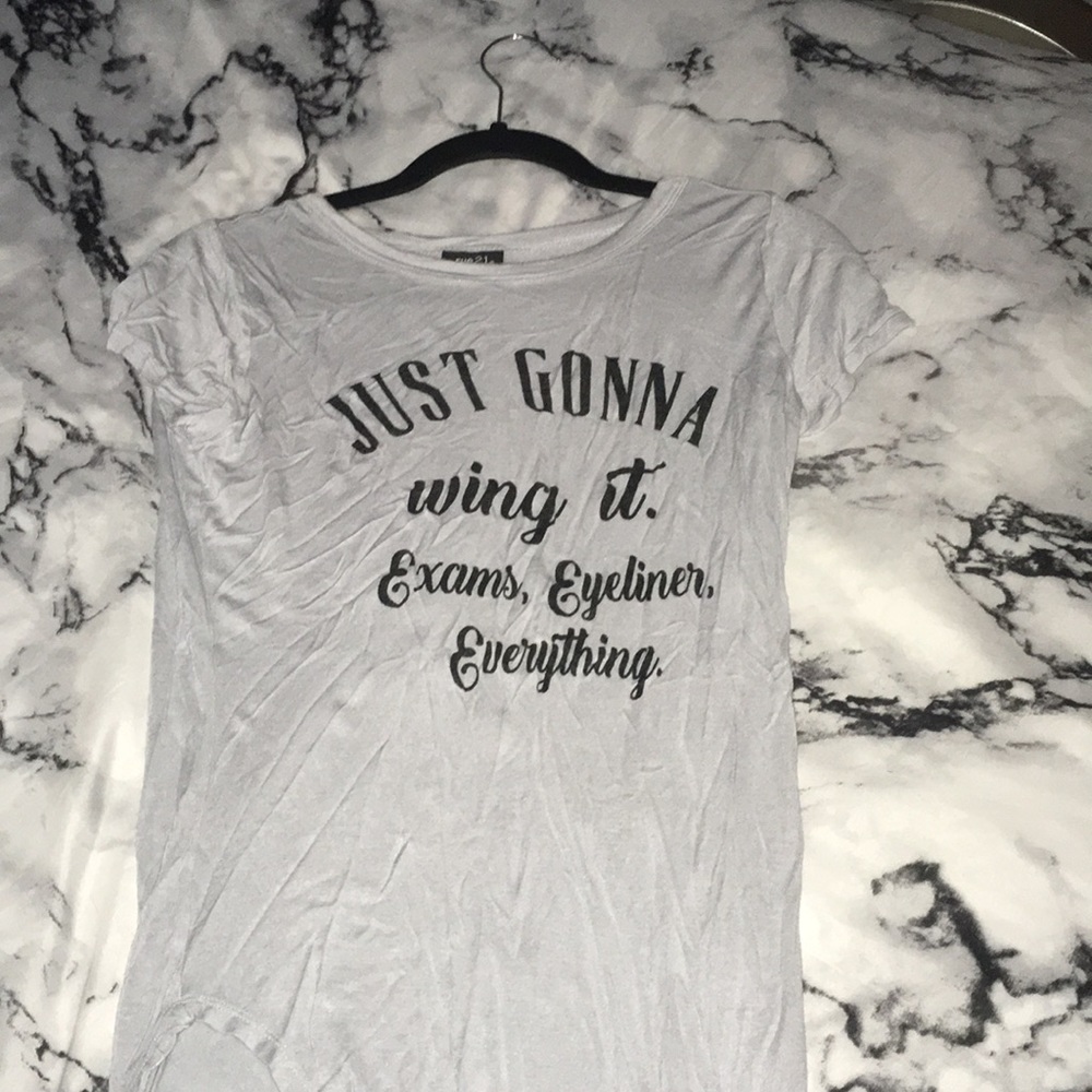 Grey shirt from Rue21✨